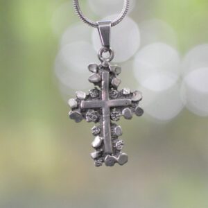 silver cross pendant