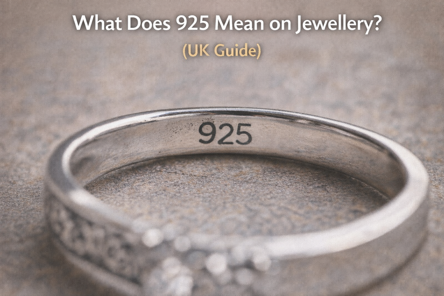 what does 925 mean on jewellery stamp on a sterling silver ring